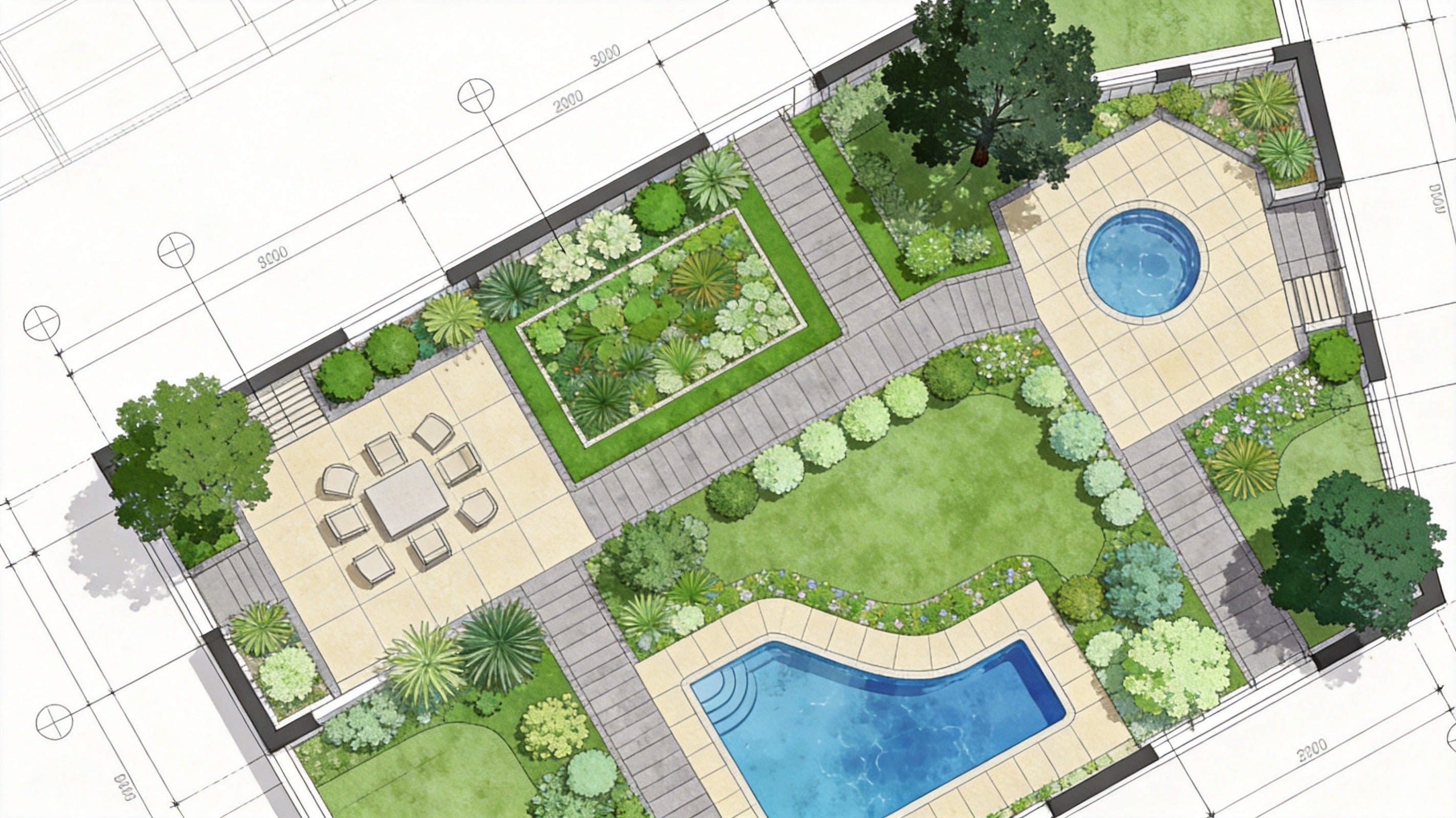 Landscape Floor Plan